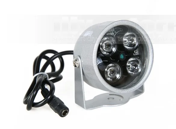 DIYSECUR инфракрасный светильник ночного видения 4 светодиода 50 м для IP CCTV CCD