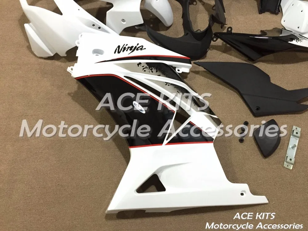 Новый обтекатель для мотоцикла из АБС пластика Kawasaki Ninja250 2008 2012 впрыскивающий