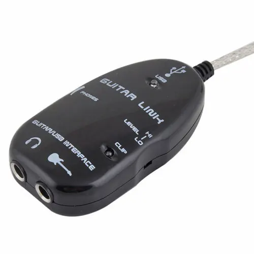 Лидер продаж Новый гитарный кабель аудио USB-адаптер для MAC/PC аксессуары записи