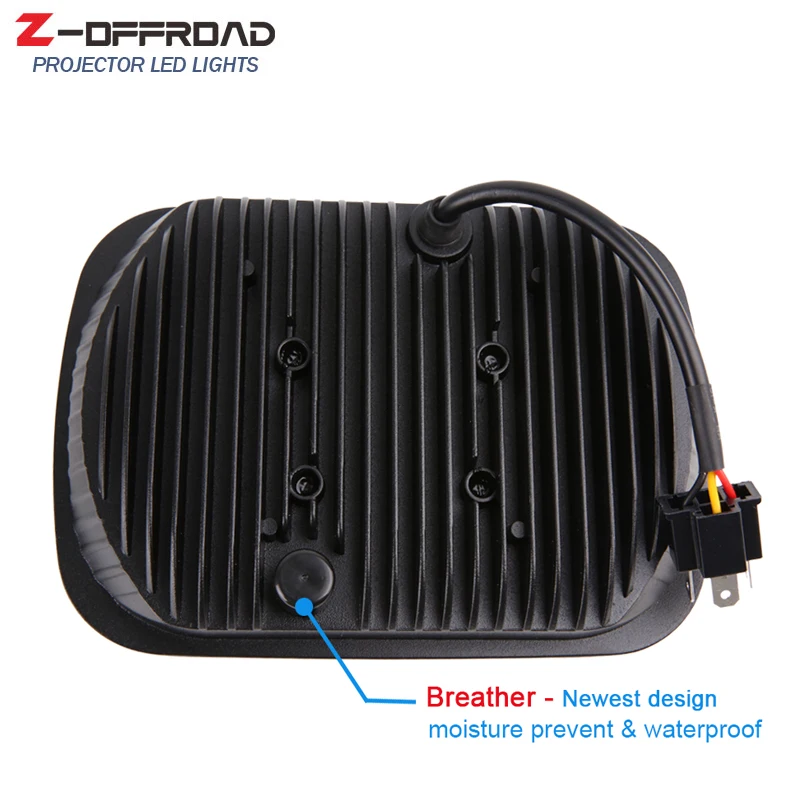 Черная точка EMARK 5x7 дюймов 12 в фары для грузовика LED сборка Замена 6x7 &quotпроектор