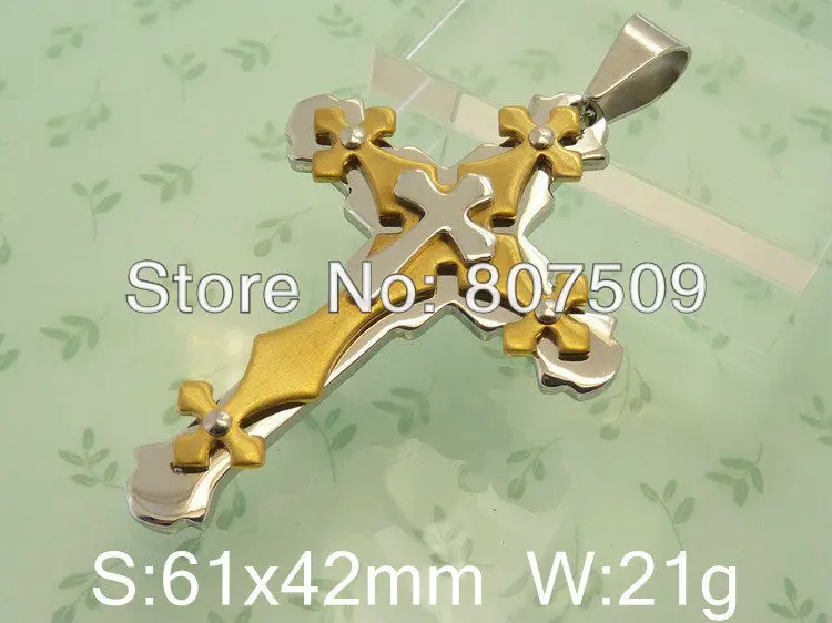Cross Hot Selling Sale Stainless Steel Fashion Jewelry Pendants Supernova Accessories Classic Vintage PE44251 | Украшения и