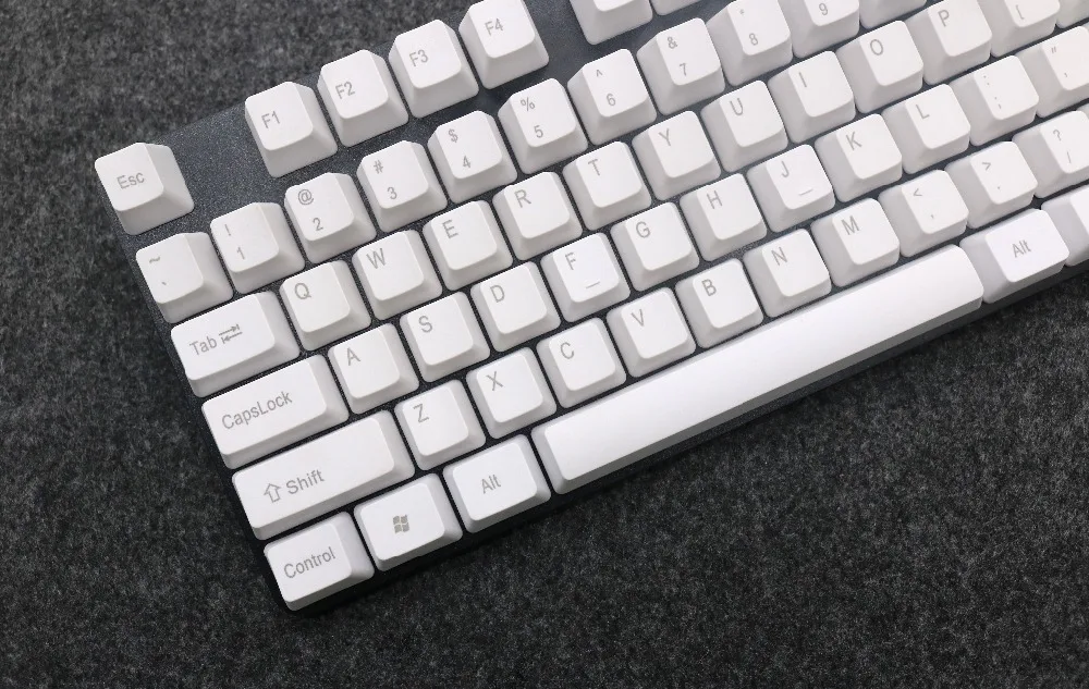 CARBON ZEALER Топ печатных Pbt Keycap для механической клавиатуры 108 ключей полный набор Dolch Keycaps ключи Corsair Bfilco Minila