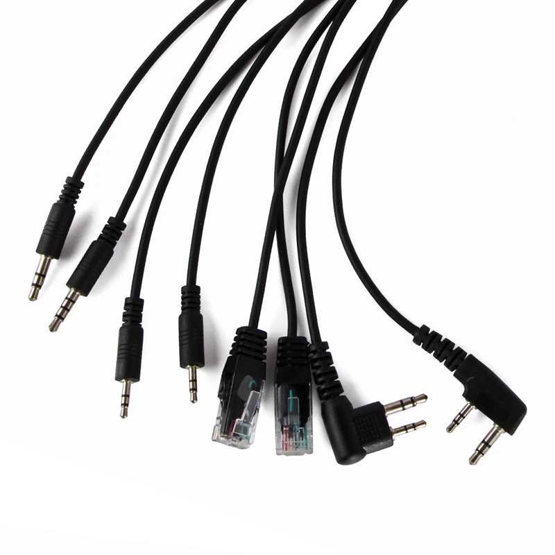8 в 1 USB кабель для программирования YAESU BAOFENG UV-5R для Kenwood для Motorola радио для ICOM Retevis H777 портативная рация Новинка