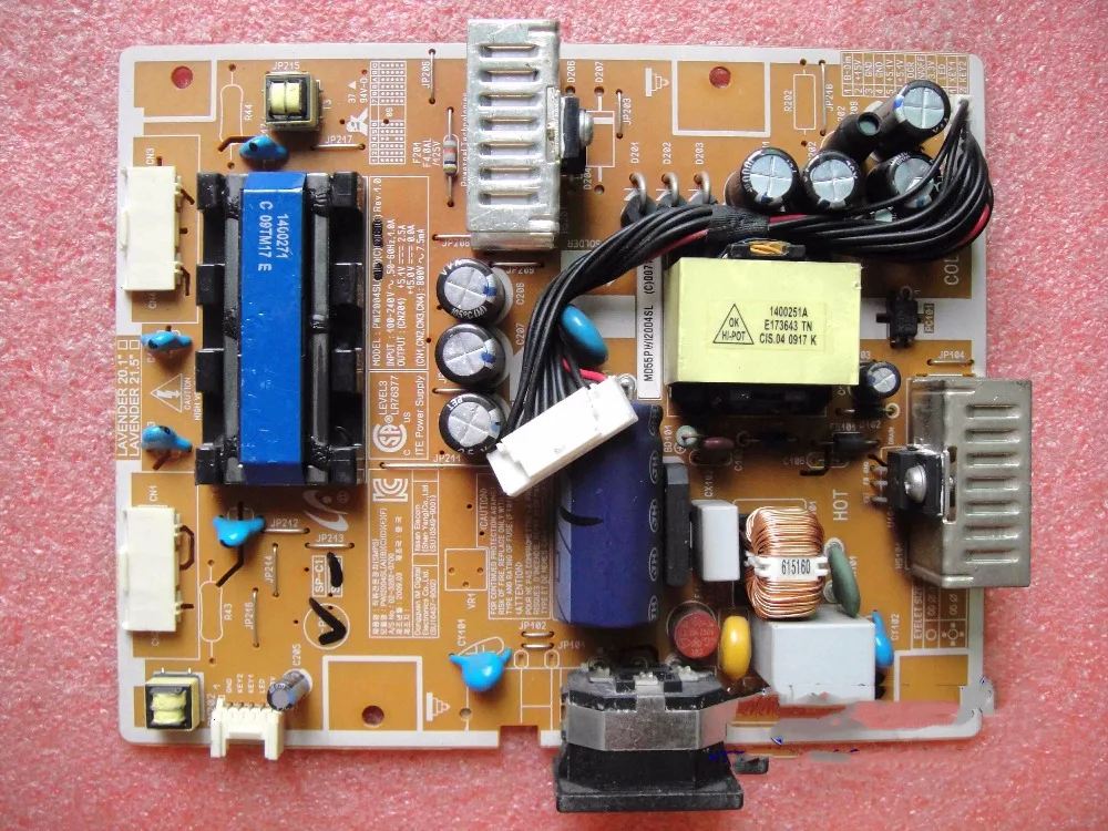 Плата питания LR22WS P2250 Высоковольтная пластина LS22LRZKUV/ZA PWI2004SL для зарядки от сети до