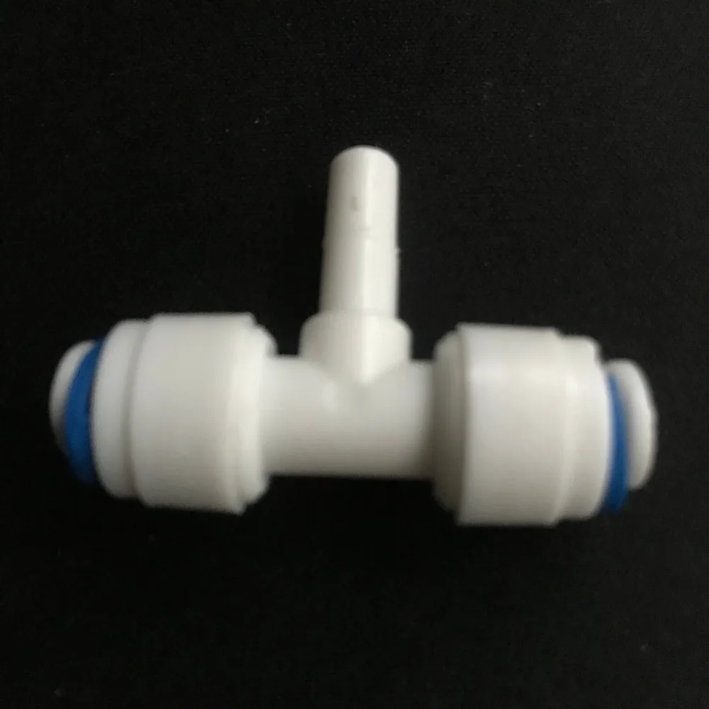 1/4 &quotили 3/8&quot 3 ходовой стержень пластиковой воды Быстрый фитинг для RO