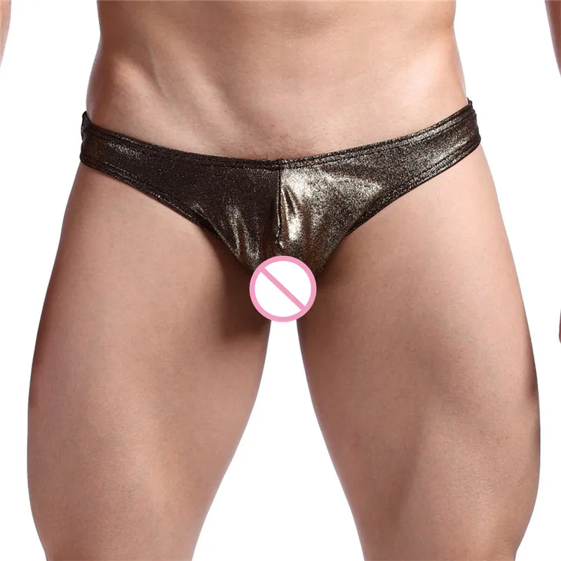 Сексуальные мужские нейлоновые трусики Танга нижнее белье для мужчин с низкой