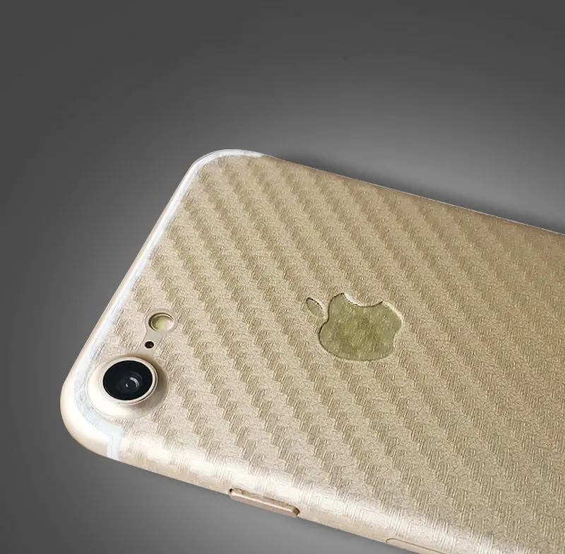 5 шт./лот для iphone 8 plus XS MAX полная 3D Защитная пленка задней панели из углеродного