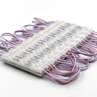 12v 2835 led module light strip lamp tape 3eds 1w injection molding cover waterproof for sign white warm red green blue yellow