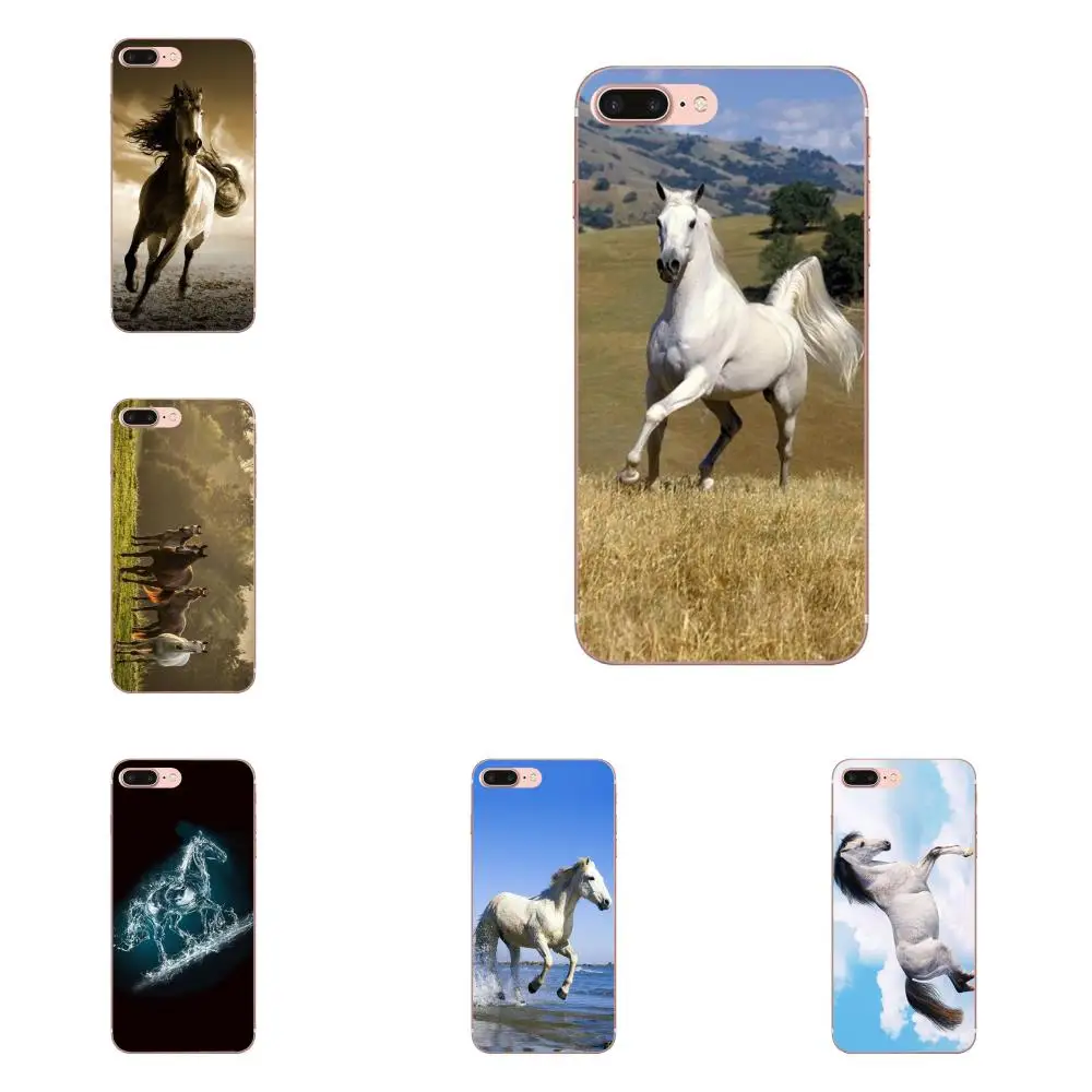 Wild Horse Running Hd обои для Galaxy A3 A5 A7 On5 On7 2015 2016 2017 Grand Alpha G850 Core2 Prime S2 I9082|Чехлы-накладки| |