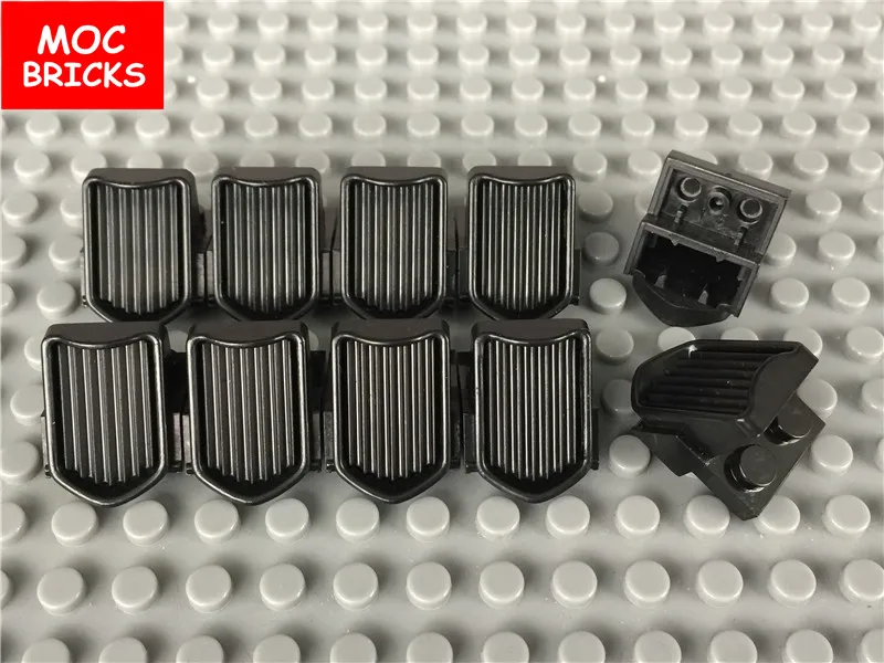 10 шт./лот MOC кирпичи автомобиль решетка радиатора 1x2x2 2/3 наклонная подгонка с 50946