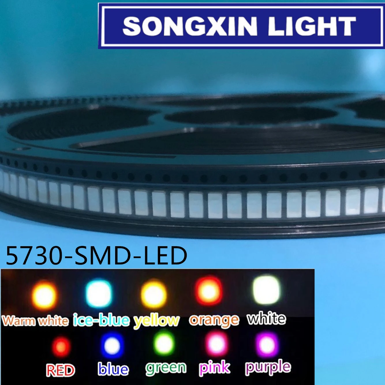 100 шт./лот SMD светодиодные диоды 5730 5630 Светодиодная Diodo комплект зеленый красный