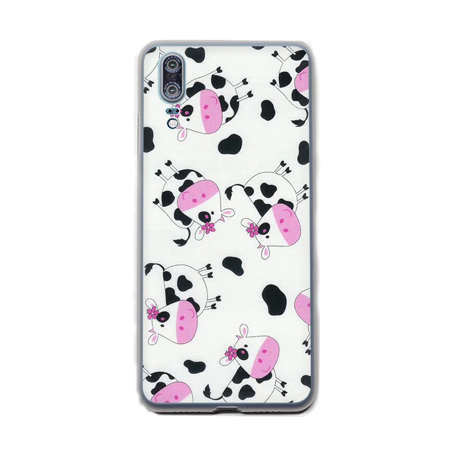 Чехол для Huawei P30 P9 P8 P10 P20 Lite Plus Pro MINI P Smart Animal Cute Cow Face Hard Cover |