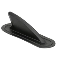 1pc black mini kayak skeg tracking fin integral fin for canoe boat tracking fin for most kayak boat