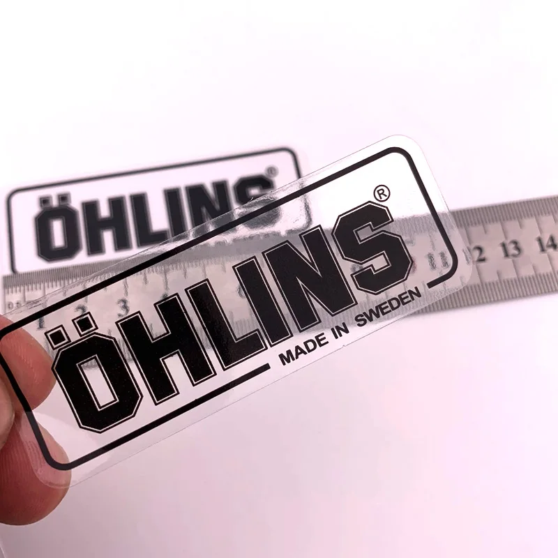 10 шт./лот наклейки для Moto FASP аксессуары ПВХ ohlins подвеска модификация
