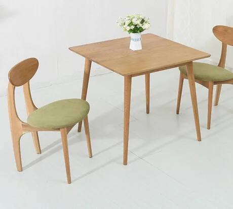 80*80*75cm Dining Tables Room Furniture Home solid wood dining table muebles meubles mesa comedor square | Мебель