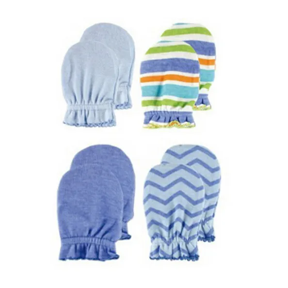 Near Cutest 4pcs/lot Baby Mittens Full Finger Gloves Infant | Детская одежда и обувь