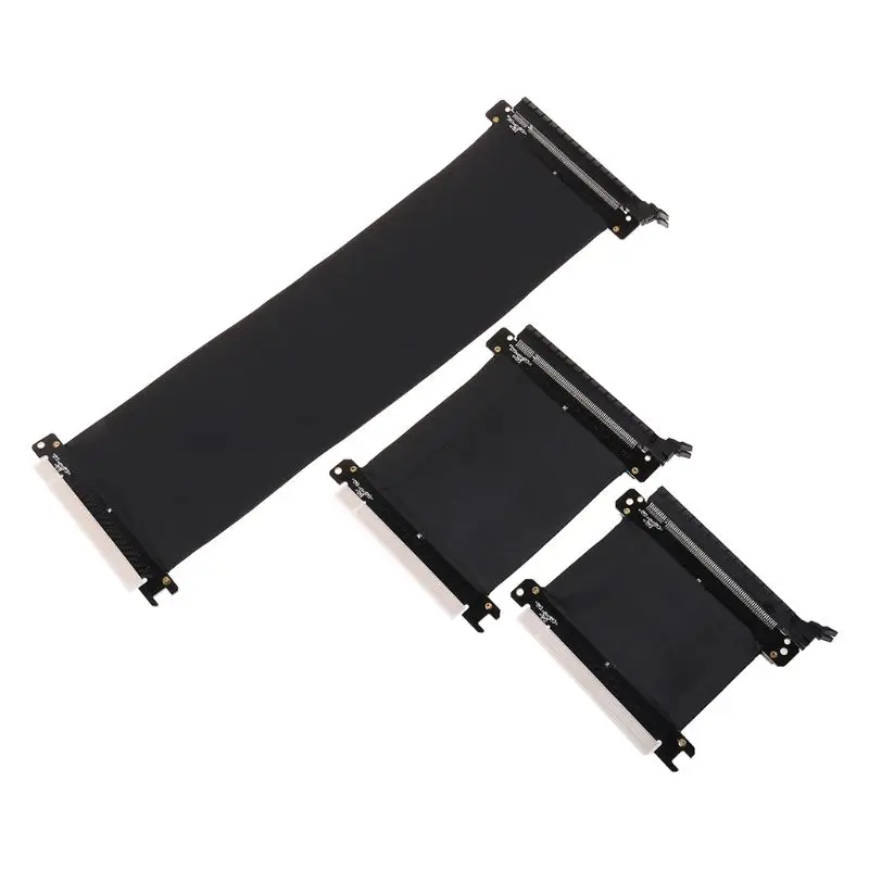 Гибкий кабель PCI Express 16x переходная карта Удлинительный порт адаптер видеокарты