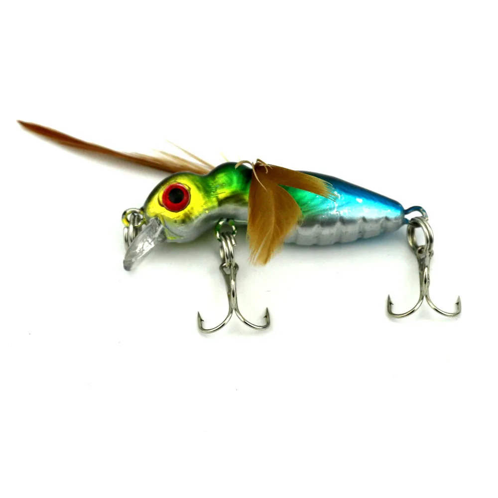 Искусственная рыболовная приманка 4 5 см 3 г 1 шт.|artificial bait|crank baitlures fly |
