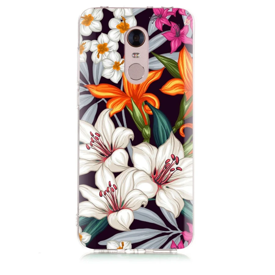 Чехол с рисунком для телефона Xiaomi Redmi 4X Note 3 Mi A1 4 Pro 4A 5 6 6pro 5A 6A мягкий чехол из ТПУ