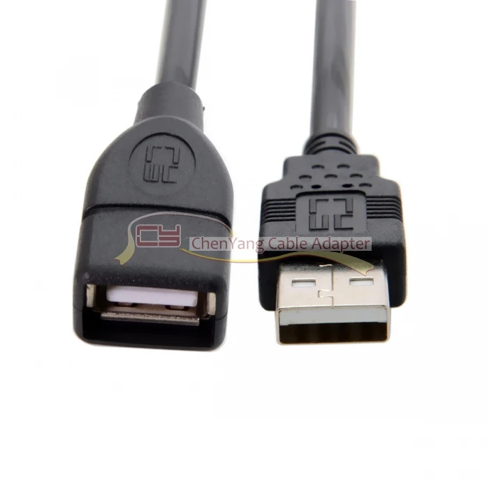 CY 8m 5m 3m USB Type A Женский к 2 0 Мужской кабель удлинитель для жесткого диска сканера и