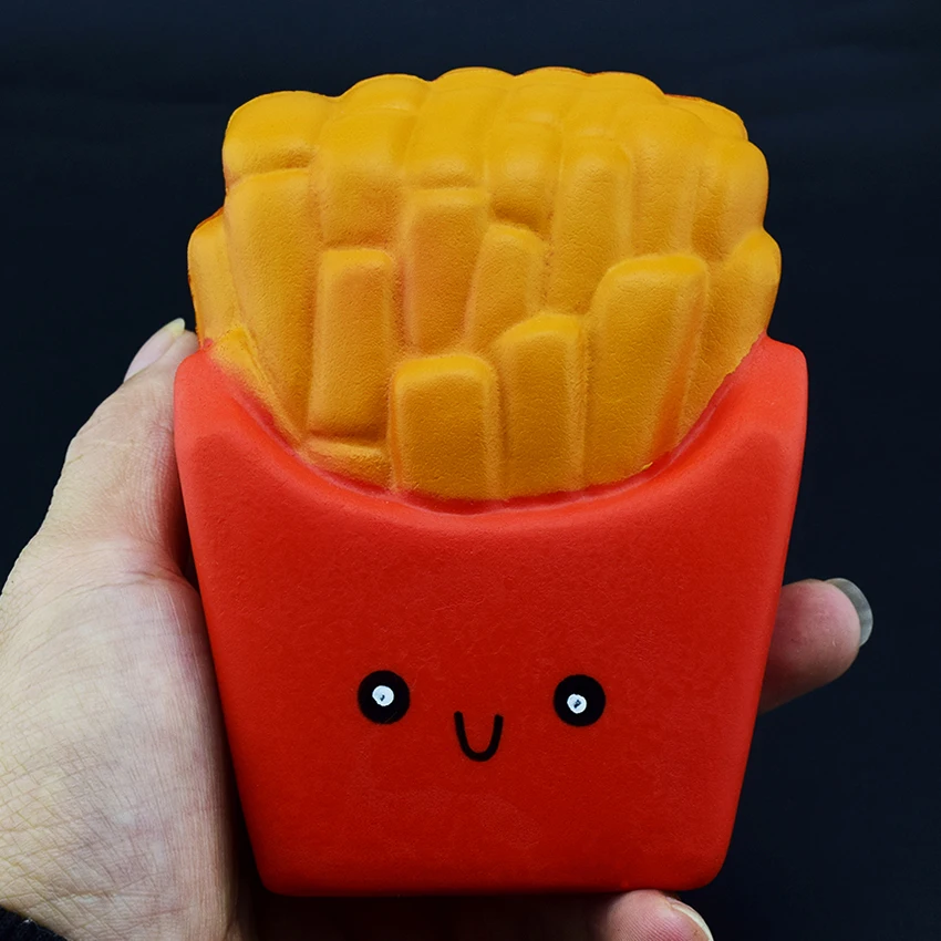 Easykoko игрушка Еда мягкими картофель фри крем Ароматические мило весело замедлить