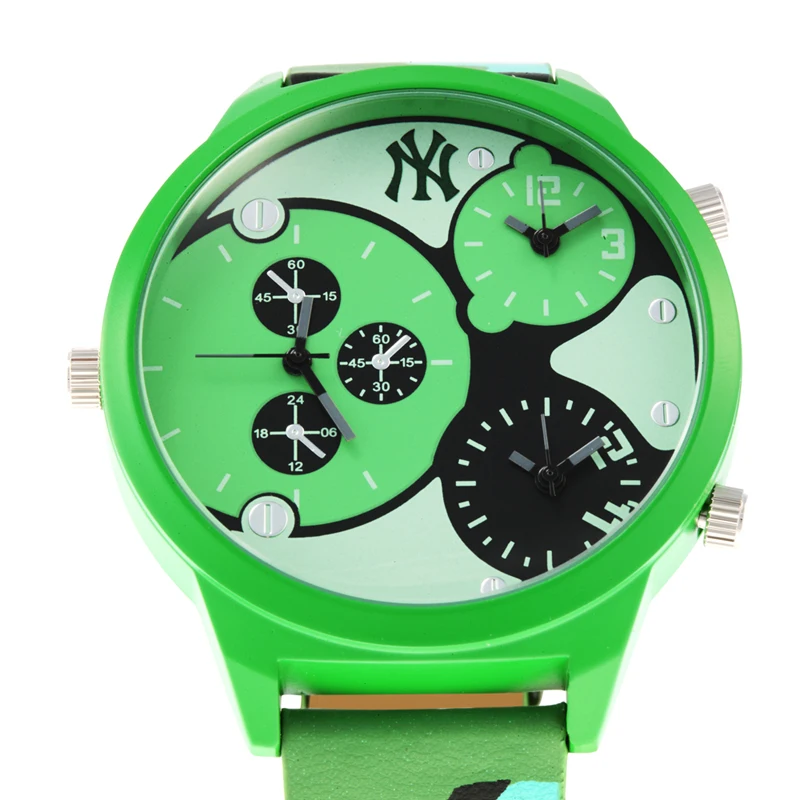 MLB YH Серии Мода американский бренд спорт пара часы из нержавеющей стали