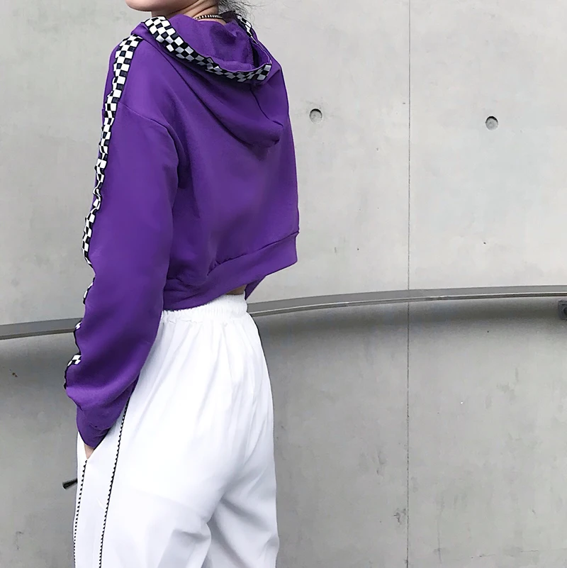 Harajuku Женский комплект из 2 предметов осенняя подиумная Толстовка в стиле хип-хоп