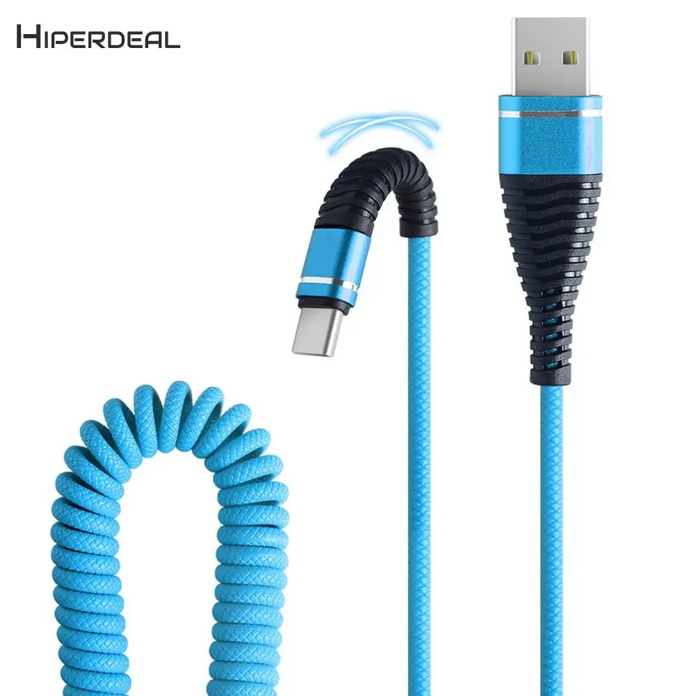 Кабель USB 3 0 Type C для быстрой зарядки и передачи данных в виде рыбьего хвоста