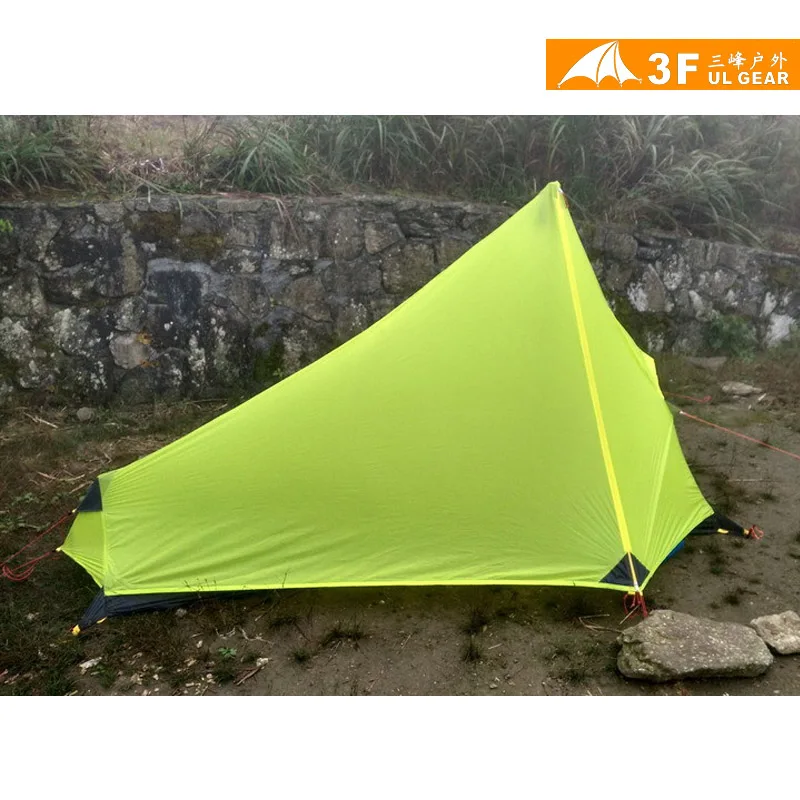 3F UL Gear Cangqiong1 Single 15D ульсветильник Кая палатка с силиконовым покрытием и
