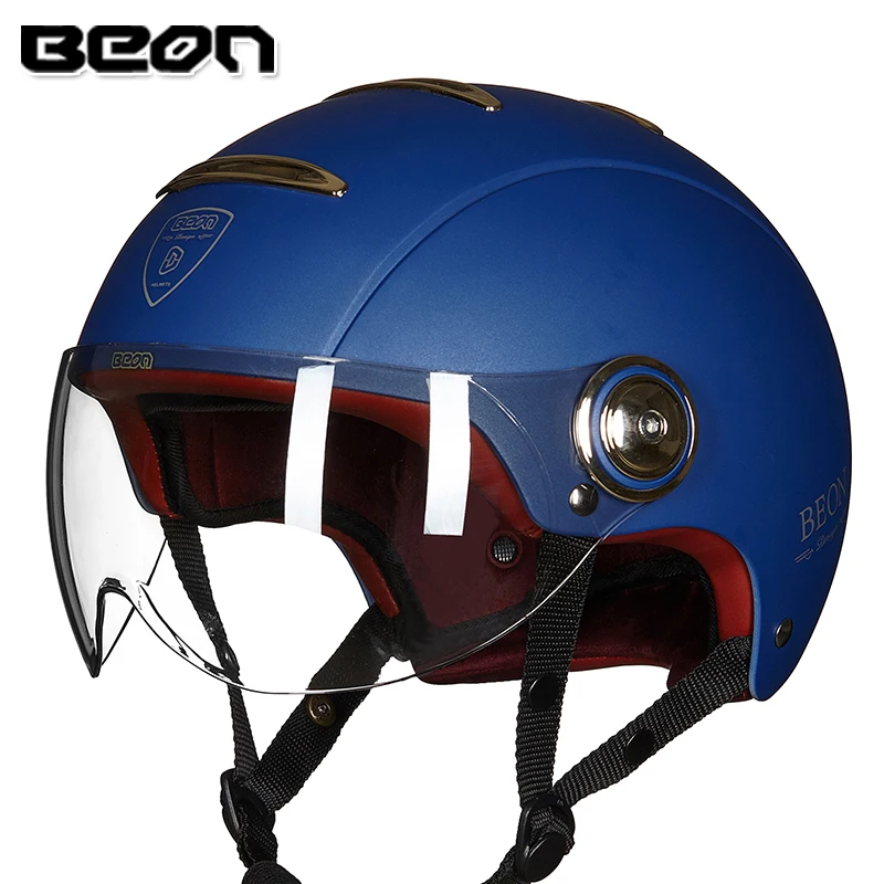 BEON скутер мото rcycle шлем половина лица винтажный Casco Moto cicleta Capacete шлемы Vespa