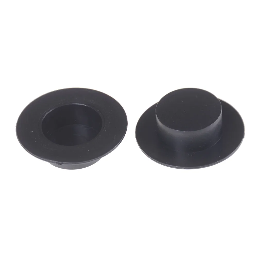 

2021 Hot EHBqna 10 pcs cute Cap The Mini Clown Hat Black Plastic Small Cap Doll Ornament DIY Accessories Craft Decoration