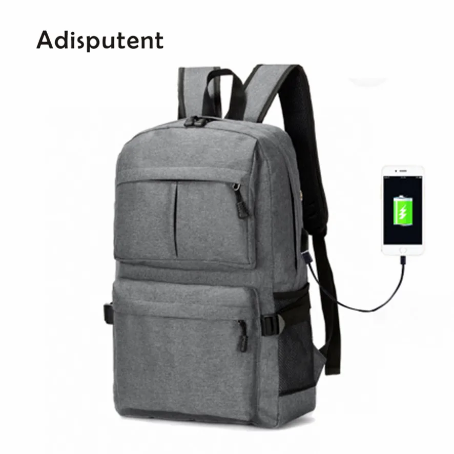 Litthing новый ноутбук Usb рюкзак сумки для книг школьный повседневный модный мужской