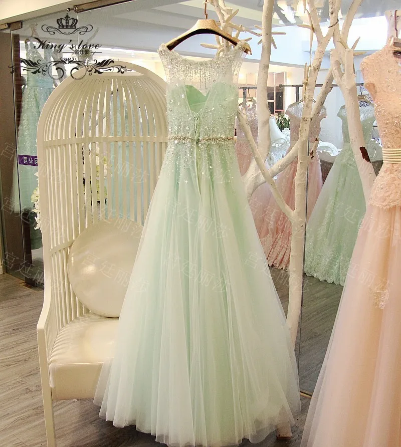 2016Real Images Boat Neck Birdal Gown Vestidos De Novia Ball Wedding Dress Hand Made Pearls&ampBeaded Free Shipping | Свадьбы и