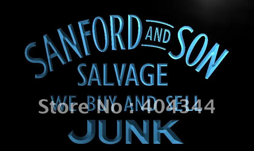 

LC207- Sanford and Son buy sell Junk LED Neon Light Sign