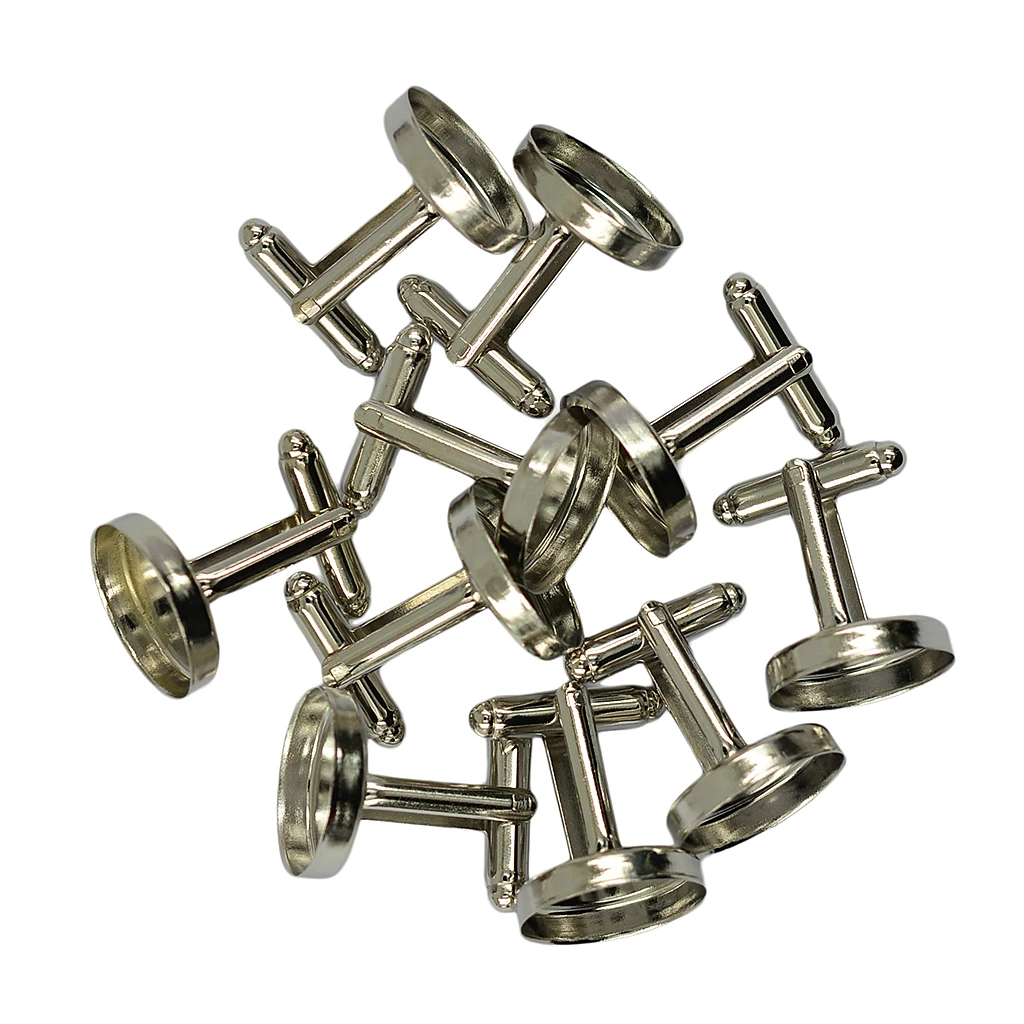 Запонки мужские круглые пустые в винтажном стиле 10 шт.|cuff links|cufflinks cufflinksblank cufflinks |