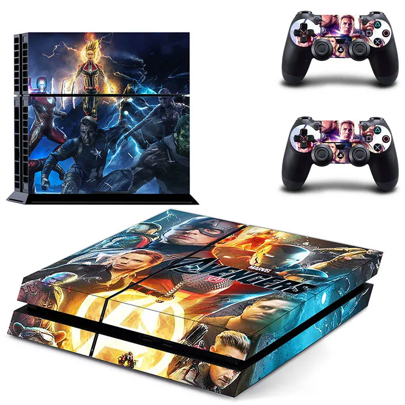 GYTM2549 Мстители: Endgame PS4 наклейка s Play station 4 кожа винило наклейка для Playstation 4 PS 4 консоль и контроллер скины Pegatinas - Цвет: GYTM2549