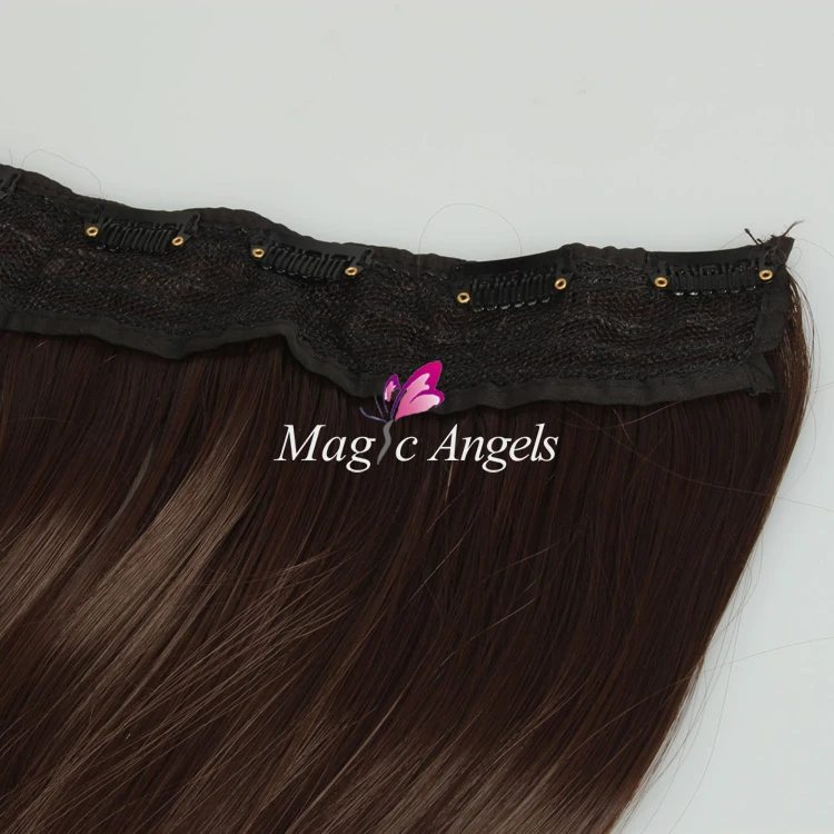 55 см высокая температура шелковый прямо клип на коричневый 16004575|hair tourmaline|hair