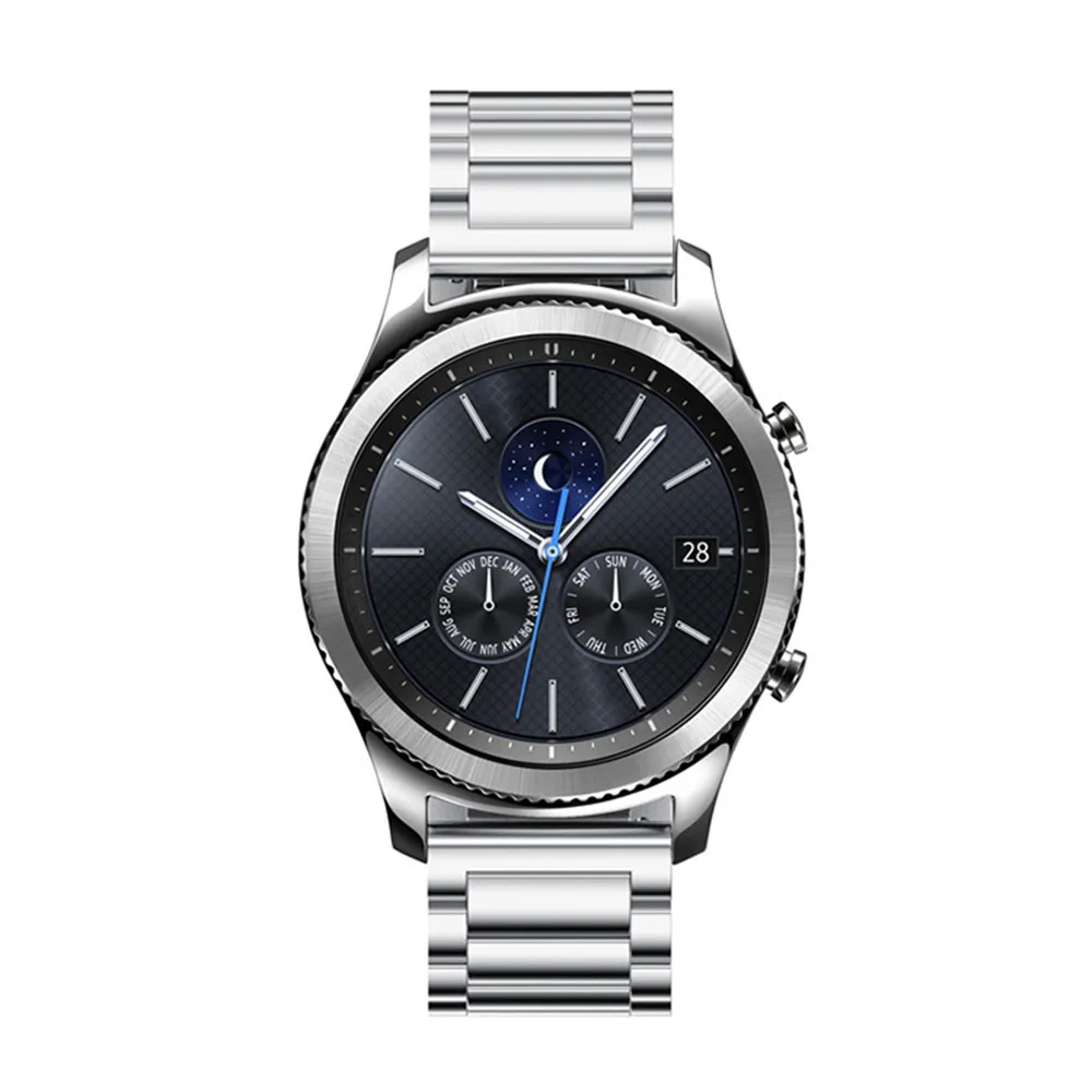 Ремешок для часов из нержавеющей стали 22 мм быстросъемный ремешок Samsung Gear S3