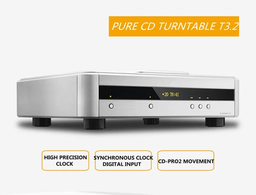 R-046 Shanling T3.2 Hi-End CD-плеер чистый Проигрыватель CD-Pro 2 LF CD-Pro 2 движение Выход I2S BNC оптический AES/EBU коаксиальный