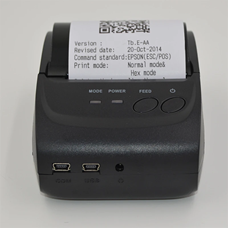 Портативный Bluetooth принтер 58 мм для мобильных телефонов мини с SDK + пояс чехол|bluetooth