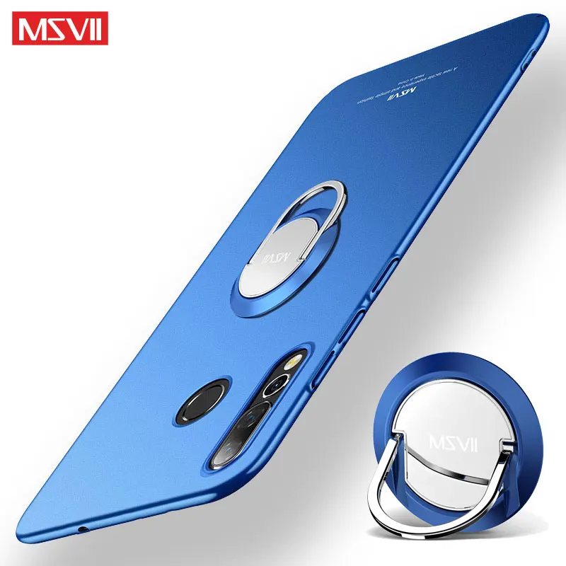 Huawei P30 Pro Чехол MSVII Жесткий Тонкий матовый Coque для huawei P30 случае P 30 Pro Lite автомобильный держатель чехол для huawei 30 облегченная Чехол