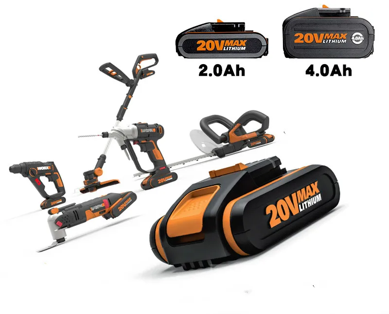 Лучшая замена батареи для Worx WX390/WX176/WX166.4/WX372.1 WX800/WX678/WX550/WX532/WG894E