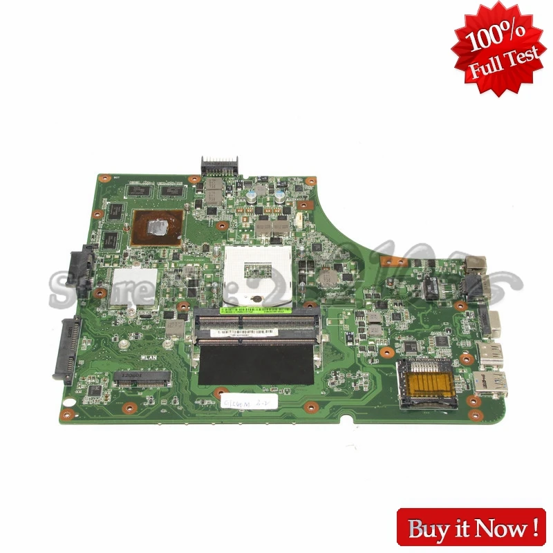 NOKOTION материнская плата для ноутбука Asus K53S X53S A53S K53SV REV 2,3 PC основная плата HM65 DDR3 GT540M