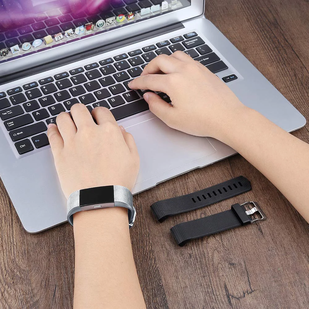 Baaletc браслет для умных часов Ремешки для Smartwatch Charge 2 Rose Rold/серебряный ремешок для Fitbit Charge2 Smartwatch Браслеты Аксессуары