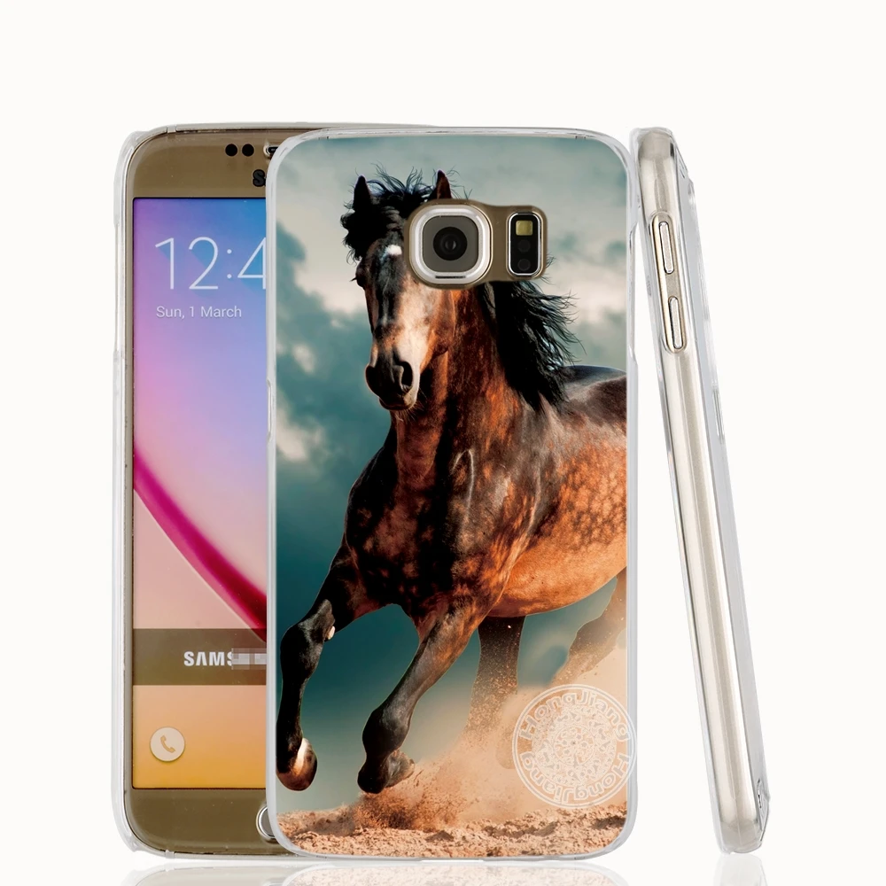 HAMEINUO красивый чехол для мобильного телефона с лошадью для samsung Galaxy S7 edge PLUS S8 S6 S5 S4 S3 MINI - Цвет: 02776