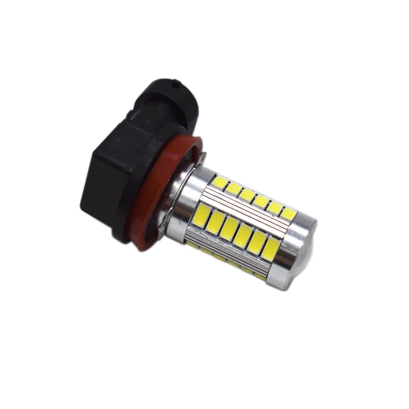 Светодиодная противотуманная фара высокой мощности 6000 K 12V H8 H11 33 SMD 5630 2 шт.