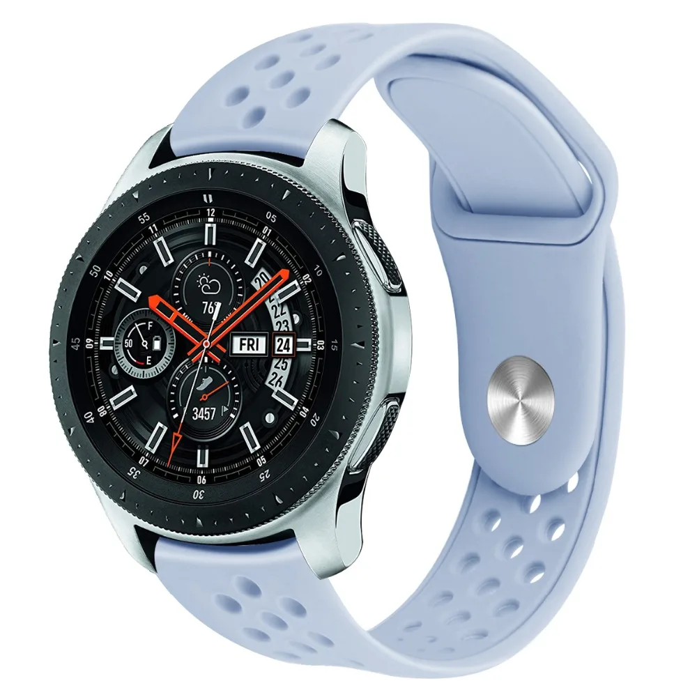 Спортивный ремешок для Samsung Gear S3 Frontier Классический 20 мм силиконовый часов R760/R770