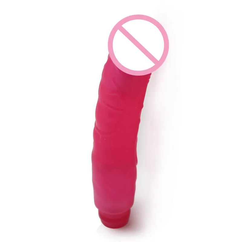 Новый интимные игрушки для женщин Красный Дидло G spot вибратор силиконовый мягкий