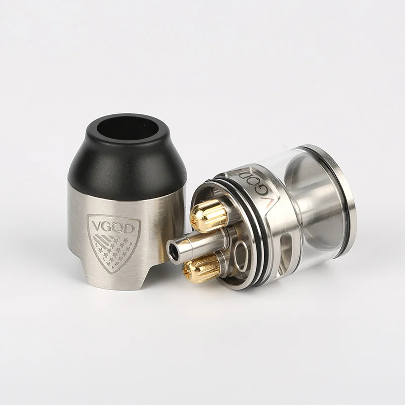 Original VGOD Elite RDTA Tank 24mm Rebuildable Dripping 510 fit elite pro mech Mod Kit Vaporizer Electronic Cigarette | Электроника