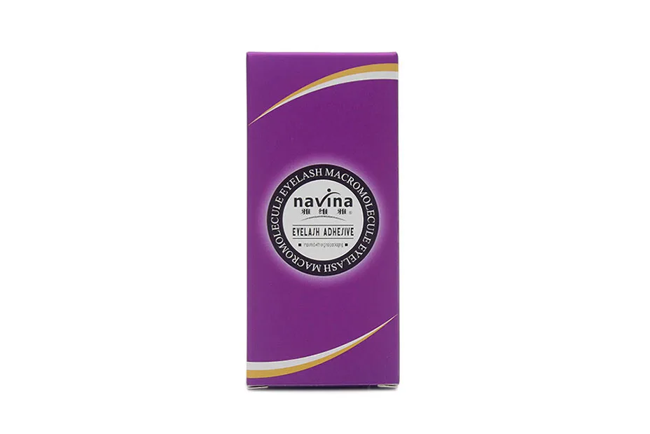 Navina 10 г профессиональный клей для наращивания ресниц Макияж Клей черный клей макромолекула накладные ресницы сильная адгезия ресницы